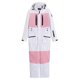 Drop Shipping Plus Size Waterproof Windproof Quick Dry Breathable One Piece Ski Jumpsuit for Unisex Winter Outdoor Snow Sports - Product Image 1