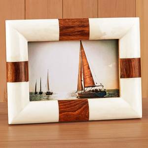 Modern Epoxy Resin Wooden Photo <b>Frame</b> Wood River Design Picture <b>Frame</b> for Wedding Anniversary Birthday Gift Home Decoration - Product Image 1