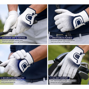 Low Price Unisex Golf <b>Gloves</b> Breathable Lightweight With Flexible Grip <b>Moisture</b> Wicking Comfortable Fit for Tournament Play - Product Image 6