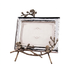 Premium Silver Plated Hammered Photo <b>Frame</b> Elegant <b>Wedding</b> and Anniversary Gift <b>Frame</b> High-End Hand-Punched Textured <b>Frame</b> for - Product Image 6