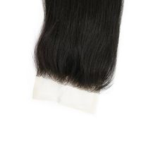 Cheveux Remy Vietnamiens de Haute Qualité, Closure en Dentelle 4x4 5x5, Lisse Baguette, Double Trame Faite à la Machine, 100g, Toutes Couleurs, Direct Usine