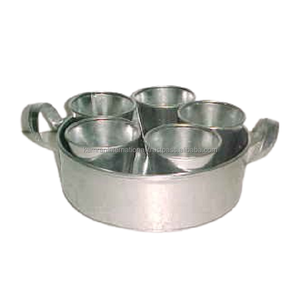 Juego de 3 macetas de diseño de lujo superior 100% para el hogar, jardín y restaurante, accesorios para plantas florales - Product Image 2