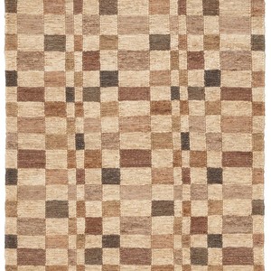 Scandinavian Style Jute Area <b>Rug</b> Rectangle Flat Weave Non Slip Living Room <b>Rug</b> Natural Beige - Product Image 2