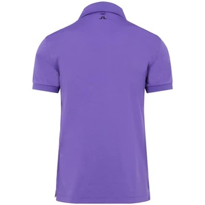 Polo de Manga Corta para Hombre, Color Morado, Tejido Jersey de Secado Rápido, Estilo Casual, Corte Regular, 100% Poliéster - Product Image 6
