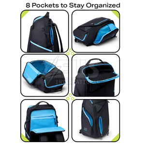 Breathable <b>Back</b> Panel Basketball Backpack For Comfortable Everyday Use Basketball Backpack - Product Image 6