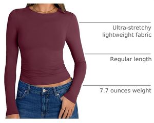 Wholesale Custom Women Nylon <b>Long</b> <b>Sleeve</b> Yoga <b>Top</b> OEM ODM Activewear Manufacturer <b>Stretch</b> Breathable Gym Fitness Workout Running - Product Image 6