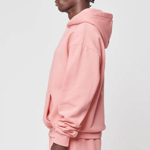 Custom logo Manufacturers Breathable Fashion Solid Color Causal Outdoor <b>Pullover</b> <b>Men</b> and Women Plain Heavyweight Hoodies - Product Image 4