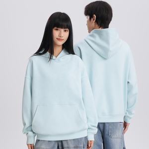 Sudaderas con Capucha Unisex de Alta Calidad, 400 g/m², Mezcla de Algodón, Poliéster y Elastano, Tejido Doble, Color Sólido, para Otoño e Invierno, para Hombre y Mujer - Product Image 1
