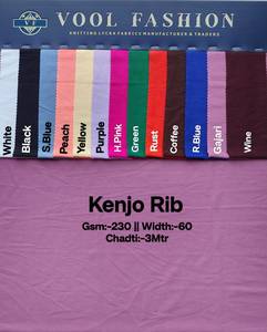 Tela de Lycra Acanalada Kenjo de Vool Fashion para Prendas y Ropa - Product Image 1