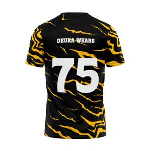 Camiseta de Lacrosse Personalizada OEM, Manga Corta, 100% Poliéster, Transpirable, para Prácticas de Equipo, Sublimación, Cuello Redondo, Venta al Por Mayor - Product Image 2