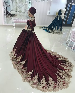 Vestido Caftán Moderno para Mujer, Ropa de Fiesta, Caftán de Boda, Hermosas Cuentas de Cristal, Adornos de Piedras, Atuendo de Diseñador - Product Image 5