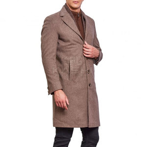 Abrigo de Invierno Premium para Hombre, Tejido de Lana, Lujo y Comodidad, Manga Larga, para Viajes al Aire Libre, Cálido, Grosor Estándar, Ropa Exterior para Uso Diario - Product Image 2