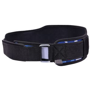 Ceinture d'haltérophilie avec logo personnalisé Camo bleu pour l'entraînement de fitness en néoprène avec soutien lombaire de 6 pouces - Product Image 3