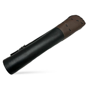 Alquiver de cuero hecho a mano para tiro con arco, material resistente y duradero, soporte ajustable para la espalda, equipo para tiro y deportes al aire libre - Product Image 1