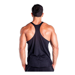 High Quality <b>Men's</b> Stinger Singlet Wholesale Custom <b>Stringer</b> Gym Tank Top Heavyweight Muscle Fit Workout Gear 100% Cotton - Product Image 2