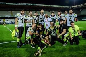 Conjuntos de sarga de aparejos de rendimiento de uniforme de fútbol americano transpirable fresco que absorbe la humedad diseños personalizados Día de Fútbol de talla grande - Product Image 5