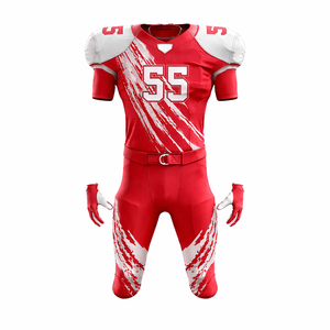 Fournisseur OEM d'uniformes de football américain respirants et personnalisés pour les équipes, les clubs, les écoles, vente en gros de maillots et de pantalons à étiquette privée - Product Image 5