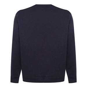 Vêtements d'hiver pour hommes à col montant zippé, en polaire unie polyester/coton, avec logo personnalisé imprimé ou brodé, service OEM, vente chaude - Product Image 6