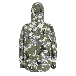 Veste de chasse imperméable camouflage pour homme, veste tactique softshell thermique en polaire à capuche coupe-vent pour la randonnée en plein air - Product Image 6