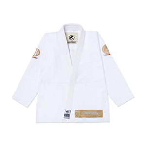 Kimono de BJJ Unisex, Uniforme 100% Algodón, Corte Regular, Ropa Duradera para Artes Marciales, Talla Adulto, Cinturón Blanco - Product Image 1