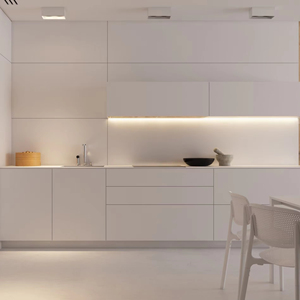 JY Project Customized Furniture 2026 Modern Design Economical MDF Water Resistant Easy Clean Easy Installation Kitchen <b>Cabinet</b> - Product Image 1