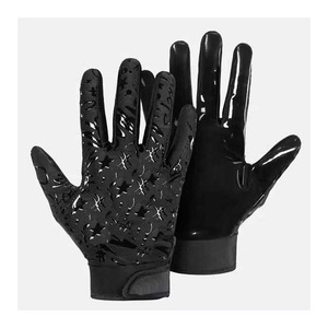 Gants de football américain pour toutes les positions, offrant une coupe respirante et flexible, et une sangle de poignet sécurisée pour améliorer la préhension et le lancer. - Product Image 6
