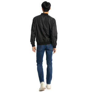 Blouson Bomber Homme Très Populaire en Toile Respirante de Haute Qualité avec Logo Personnalisé sur le Devant - Product Image 5