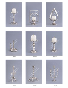 Ensemble de pots à bougies décoratifs en métal, résistants à la chaleur, design moderne, faits à la main, pour Noël, Pâques, décoration de table - Product Image 5