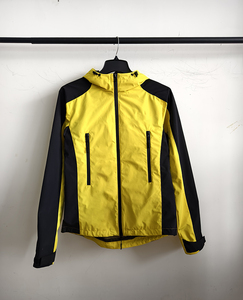Chaqueta Impermeable de Nylon para Entrenamiento de Fútbol, Diseño Deportivo con Bloques de Color, Cortavientos, Traje Deportivo para Exteriores - Product Image 1