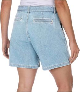 Pantalones Vaqueros de Mezclilla para Mujer, Cintura Alta, con Cinturón, Corte Recto, Casuales, de Algodón - Product Image 3