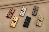 Cerradura de latón de doble cara de 80 mm de alto rendimiento para muebles, herrajes de alta resistencia para proyectos de contratistas y arquitectos.