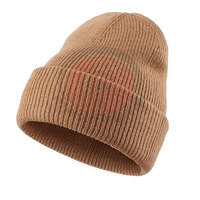Gorro de Punto de Lana 100% de Alta Calidad, Cálido para Invierno, Ajustable, Personalizable, Tejido a Mano, Transpirable, Impermeable y Cómodo
