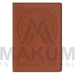 Porta Pasaportes Personalizado de Cuero Suave, Resistente al Agua, Plegable, Ligero y Ecológico para Uso en Exteriores, Unisex - Product Image 2