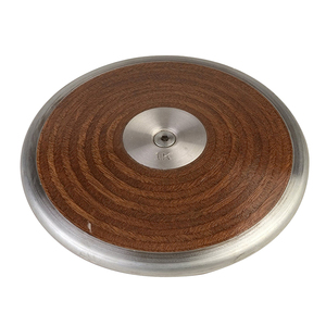Disque de lancer en bois TSFI Modèle 2255 pour entraînement d'athlétisme, poids personnalisé, longueur sur mesure, unisexe, taille L - Product Image 3