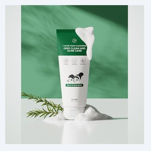 Produits de soin coréens K-Beauty Wapeuraep T Teen Acne Foam Cleanser 150ml Fabriqué en Corée Nettoyant visage unisexe pour femmes - Product Image 1
