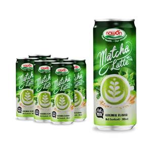 New Product Vegan Matcha Latte Oat Milk Strawberry <b>Flavour</b> 320ml Canned Matcha Tea Drinks HALAL Certified Private Label OEM ODM - Product Image 2
