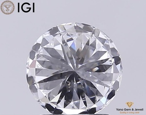 Diamant rond de 1,50 carat, de couleur D, de clarté VVS1, cultivé en laboratoire CVD, certifié IGI, 7,32 mm, pour la création de bagues de mariage personnalisées - Product Image 4