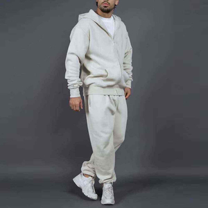 Ensemble de survêtement polaire décontracté pour homme, deux pièces en polyester, idéal pour l'hiver – Nouvelle collection à succès - Product Image 3