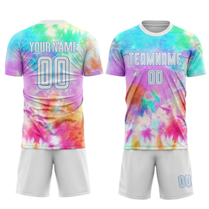 ชุดยูนิฟอร์มดีไซน์ล่าสุด พิมพ์ชื่อด้วยเทคนิค Sublimation ปี 2026 คุณภาพพรีเมียม ชุดฟุตบอลสั่งทำพิเศษ ทรงหลวม สำหรับฝึกซ้อมกีฬา - Product Image 1