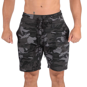 Pantalones Cortos Bermuda para Hombre, Color Sólido, con Cordón, Cintura Media, Algodón, Casuales, con Bolsillos, Logotipo Frontal, Secado Rápido, Estilo Urbano, Cintura Elástica - Product Image 3