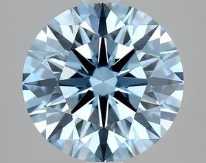 Diamante Cultivado en Laboratorio de Corte Redondo de 2.01 Ct, Azul Intenso VVS1, Certificado IGI, Diamante Suelto CVD al por Mayor para la Fabricación de Joyas - Product Image 1