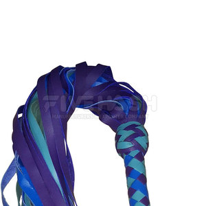 Handmade Leather <b>Flogger</b> With Flexible Straps And Durable Handle Designed For Balanced Weight And Easy Grip - Product Image 4