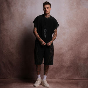 Camisetas de Manga Corta Personalizadas con Logotipo Propio, Modelo 2025, Nueva Colección, MOQ Bajo, Estilo Urbano - Product Image 4