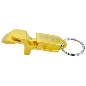 Portachiavi in metallo per fucile e bottiglia - Product Image 1