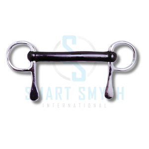 บิตเหล็กกล้าไร้สนิมคุณภาพสูงพร้อมยางรองปากสำหรับขี่ม้าและฝึกม้า - Product Image 6