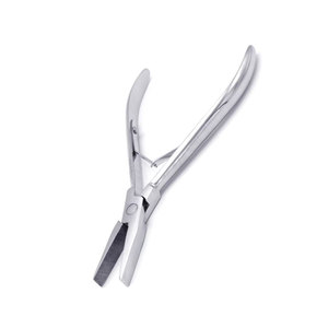 Pinzas para Extensiones de Cabello de Acero Inoxidable Profesionales de Alta Calidad al por Mayor, Kit de Herramientas Plateadas de Plasma para Uso Comercial - Product Image 1