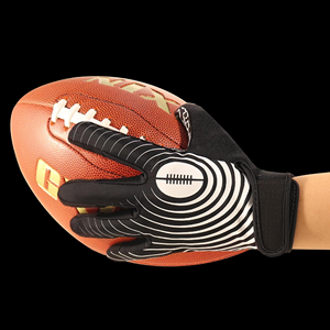 ถุงมือรับบอลอเมริกันฟุตบอล Pro Grip คุณภาพสูง ฝ่ามือเหนียวแน่น สีและโลโก้ปรับแต่งได้ น้ำหนักเบา - Product Image 4
