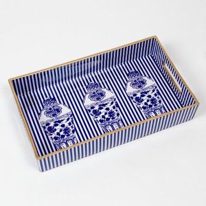 Plateau de service en MDF imprimé au design contemporain 26 - Pour des espaces élégants et à des fins décoratives - Product Image 1