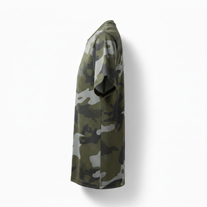 T-shirt tactique personnalisé pour homme, coupe-vent, respirant, séchage rapide, léger, style camouflage, pour la chasse en extérieur - Product Image 2