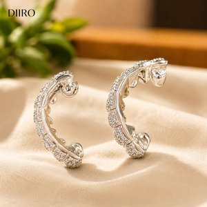 Grillz Moissanite Glamour Plaqué Or 18K avec Micro-Incrustation de Diamants Ronds Brillants pour Dents - Product Image 3